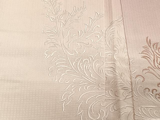 平和屋着物∞羽織　総刺繍　草葉文　暈し染め　正絹　逸品　CABD4693ua