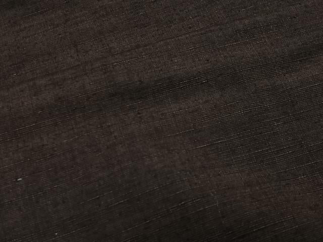 平和屋着物∞男性　羽織　紬地　赤墨色　正絹　逸品　未使用　CABD4694ua