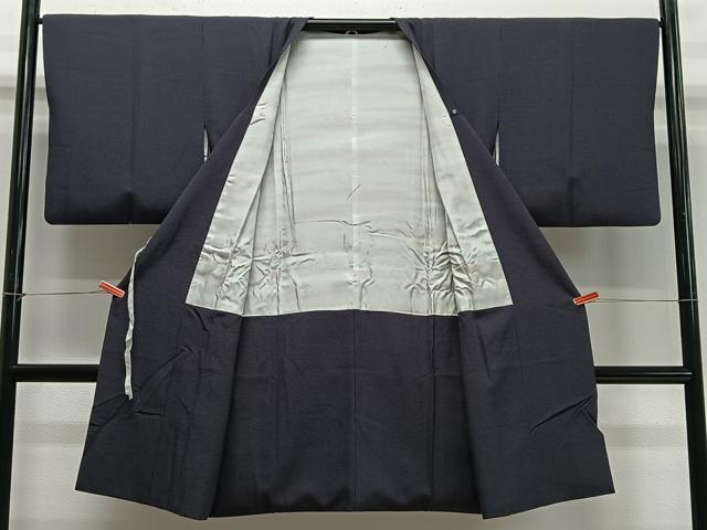平和屋着物∞道行コート　角通し　さが美扱い　ロング丈　正絹　逸品　CABD4705ua