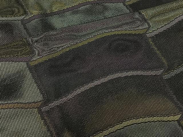 平和屋着物∞道中着　霞文　ロング丈　正絹　逸品　CABD4726ua