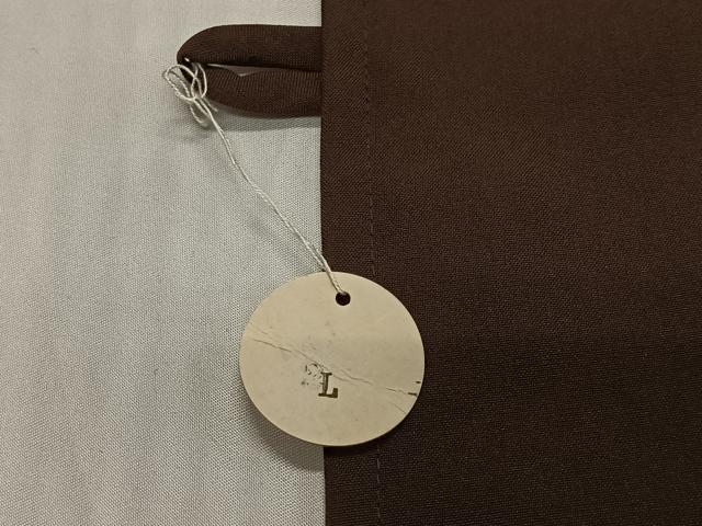 平和屋着物∞男性　和装コート　リバーシブル　角袖　ロング丈　正絹　逸品　CABD4728ua