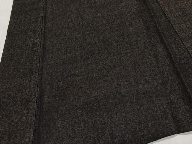 平和屋着物∞男性　長羽織　紬地　霞文　正絹　逸品　CABD4750ua