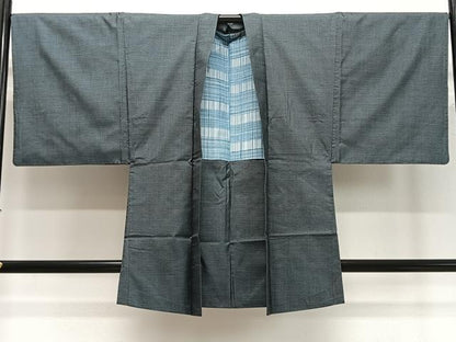 平和屋着物∞男性　羽織　本場大島紬　100亀甲　総詰め　正絹　逸品　CABD4757ua