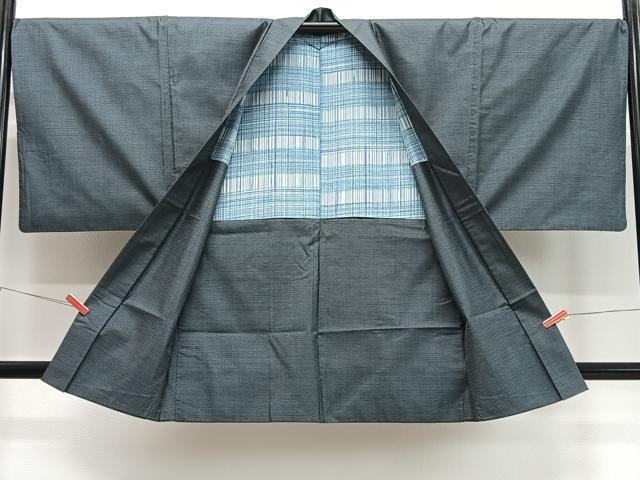 平和屋着物∞男性　羽織　本場大島紬　100亀甲　総詰め　正絹　逸品　CABD4757ua