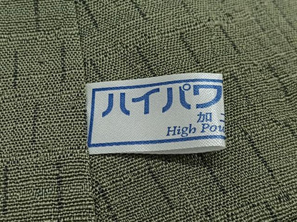 平和屋着物∞道中着　格子　ロング丈　正絹　逸品　CABD4785ua