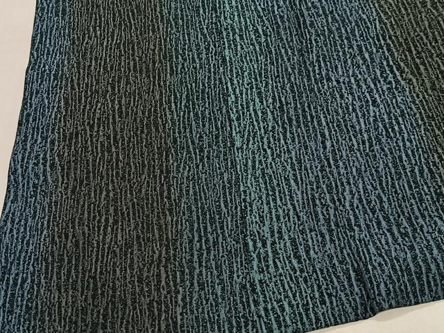 平和屋着物∞道行コート　霞文　ロング丈　正絹　逸品　CABD4786ua