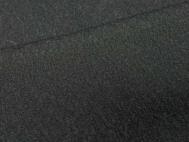 平和屋着物∞男性　長羽織　百入茶色　正絹　逸品　CABD4791ua