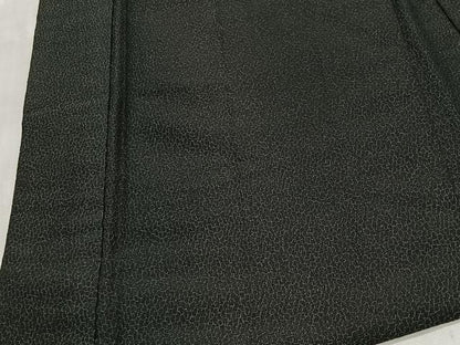 平和屋着物∞男性　羽織　紬地　百入茶色　正絹　逸品　CABD4794ua