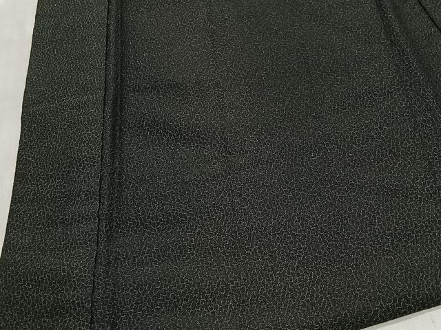 平和屋着物∞男性　羽織　紬地　百入茶色　正絹　逸品　CABD4794ua