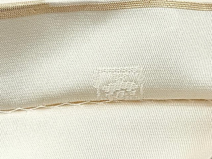 平和屋着物◎六通柄袋帯　舞花文　金糸　正絹　逸品　CABD4848nb