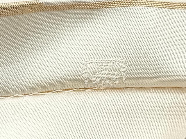 平和屋着物◎六通柄袋帯　舞花文　金糸　正絹　逸品　CABD4848nb