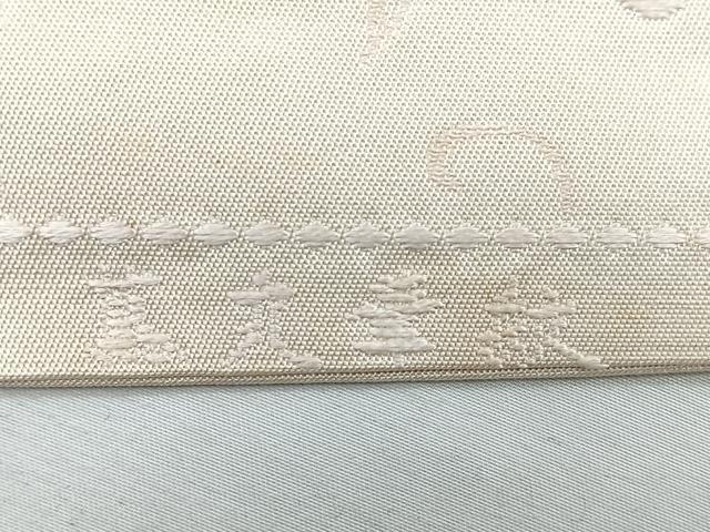 平和屋着物◎六通柄袋帯　唐織　蔦丸華紋　正絹　逸品　CABD4974nb