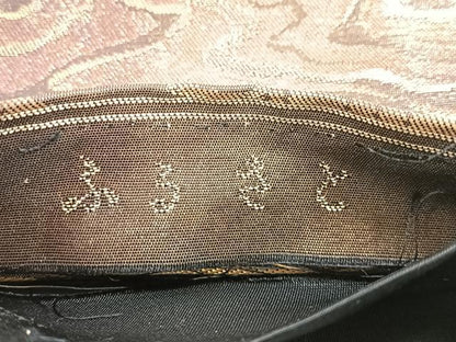 平和屋着物◎六通柄袋帯 霞文 金糸 正絹 逸品 CABD5040nb