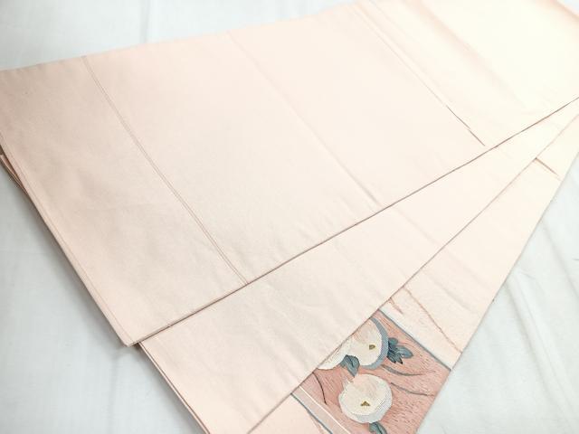 平和屋着物◎太鼓柄袋帯 万寿菊 金糸 正絹 逸品 CABD5066nb
