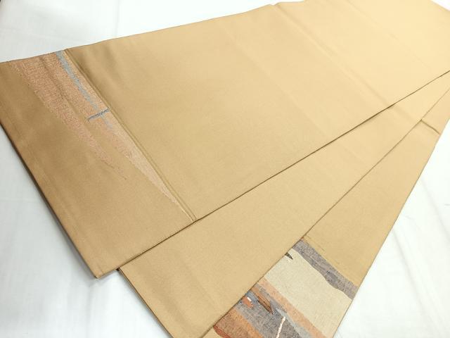 平和屋着物◎太鼓柄袋帯 人物風景文 正絹 逸品 CABD5100nb