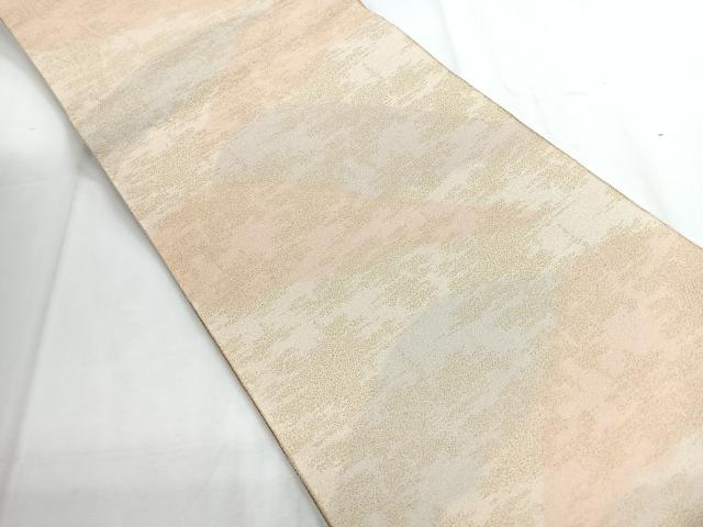 平和屋着物◎全通柄袋帯 砂子綴れ 遠山風景紋 金糸 正絹 逸品 CABD5113nb