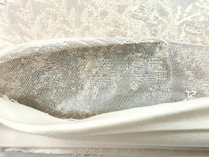 平和屋着物◎六通柄袋帯 風景文 金銀糸 正絹 逸品 CABD5165nb