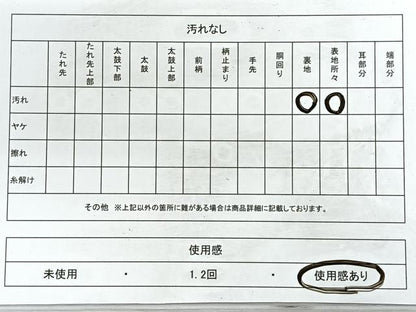 平和屋着物◎六通柄袋帯　人物風景文　金銀糸　正絹　逸品　CABD5192nb
