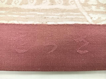 平和屋着物◎六通柄袋帯　さらさ　正絹　逸品　CABD5194nb