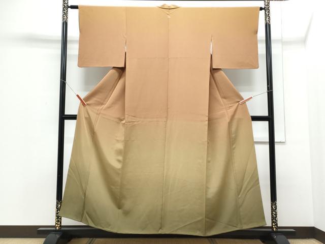 平和屋着物▼訪問着 霞文 暈し染め 正絹 逸品 CABD5366th