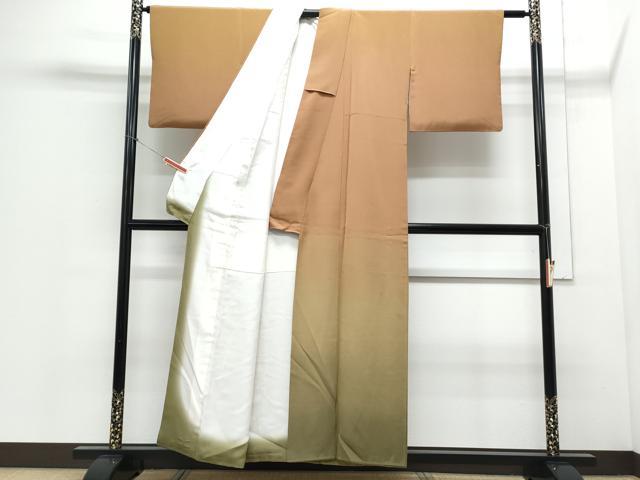 平和屋着物▼訪問着 霞文 暈し染め 正絹 逸品 CABD5366th