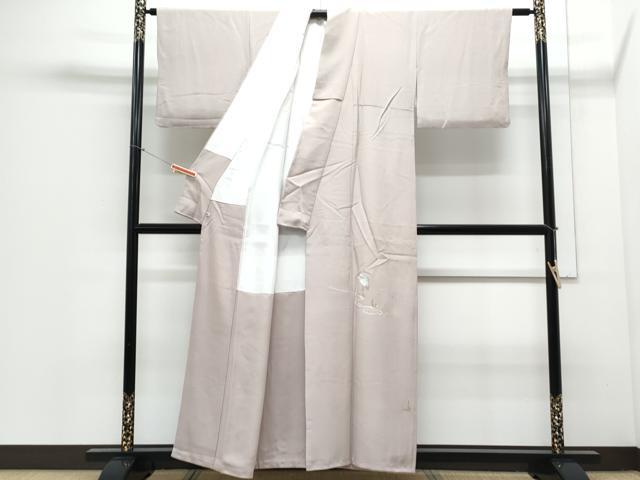 平和屋着物▼色留訪問着 総刺繍 駒刺繍 白鷺 さが美扱い 正絹 逸品 CABD5383th
