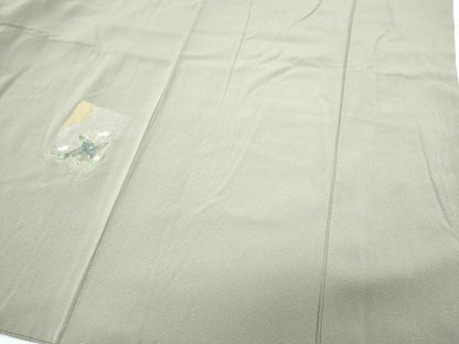 平和屋着物▼訪問着 総刺繍 色紙重ね草花文 金銀糸 正絹 逸品 CABD5384th