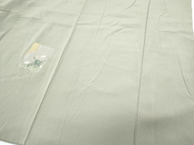 平和屋着物▼訪問着 総刺繍 色紙重ね草花文 金銀糸 正絹 逸品 CABD5384th
