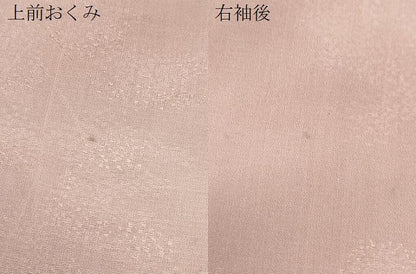 平和屋着物▼上質な小紋 地紋起こし 樹林文 暈し染め 正絹 逸品 CABD5387th