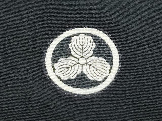 平和屋着物■豪華黒留袖　作家物　駒刺繍　飛鶴風景文　暈し染め　金彩　正絹　逸品　CABD5407th