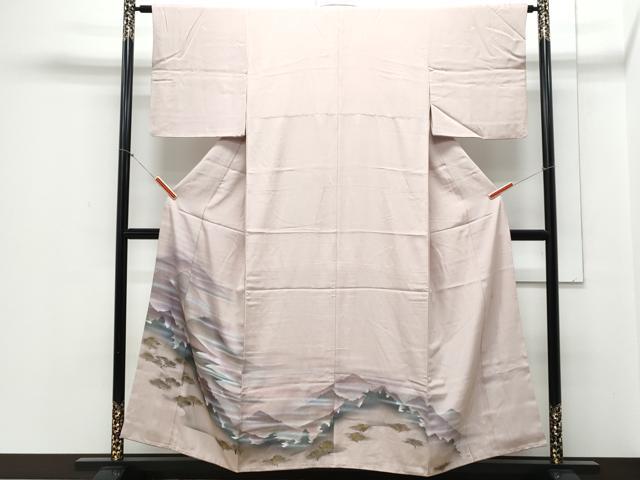 平和屋着物■豪華色留袖　作家物　遠山文　暈し染め　金彩　正絹　逸品　CABD5412th