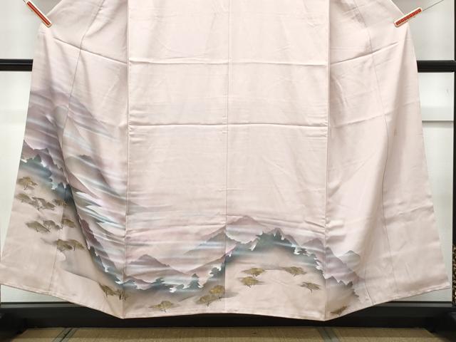 平和屋着物■豪華色留袖　作家物　遠山文　暈し染め　金彩　正絹　逸品　CABD5412th