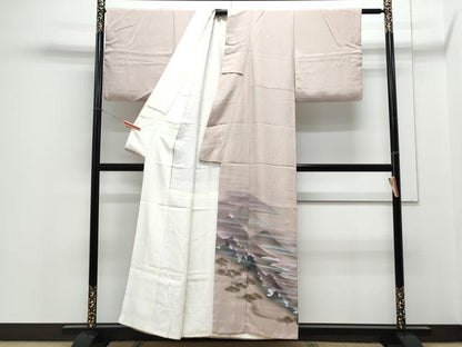 平和屋着物■豪華色留袖　作家物　遠山文　暈し染め　金彩　正絹　逸品　CABD5412th
