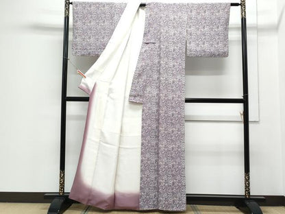 平和屋着物■上質な小紋 風景文 正絹 逸品 CABD5424th