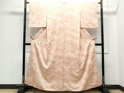 平和屋着物■上質な小紋 絞り 吉祥文 正絹 逸品 CABD5426th