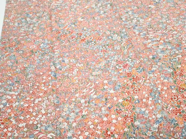 平和屋着物■上質な小紋　作家物　宝尽くし花文　正絹　逸品　CABD5428th