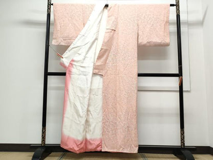 平和屋着物■上質な小紋 舞蝶文 正絹 逸品 CABD5429th