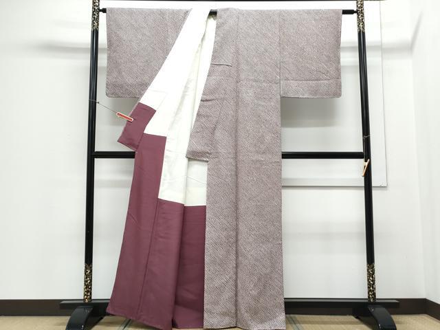 平和屋着物■大変加工の良い総絞り小紋 正絹 逸品 CABD5439th