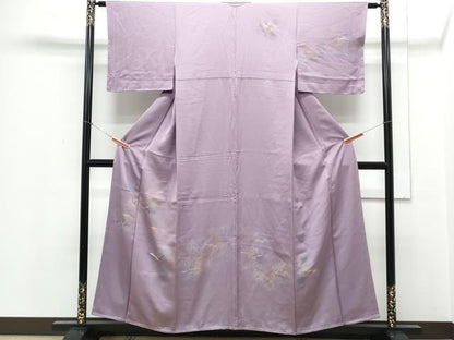 平和屋着物■訪問着 溢れ松葉 暈し染め 金彩 正絹 逸品 CABD5449th