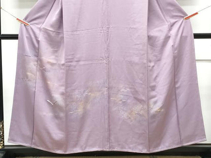平和屋着物■訪問着 溢れ松葉 暈し染め 金彩 正絹 逸品 CABD5449th
