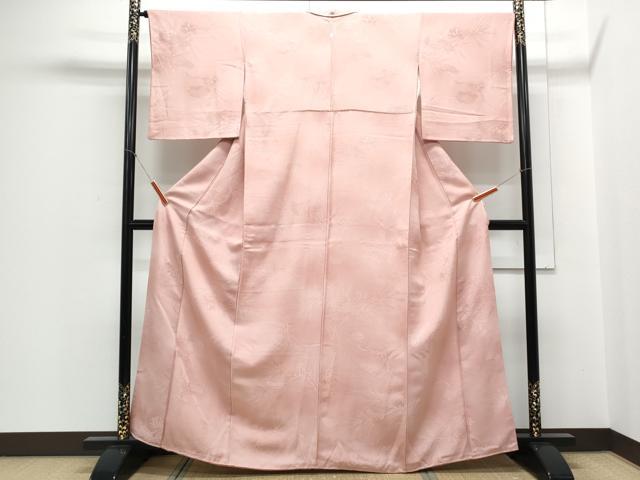 平和屋着物■上質な小紋　松葉地紋　暈し染め　正絹　逸品　CABD5457th