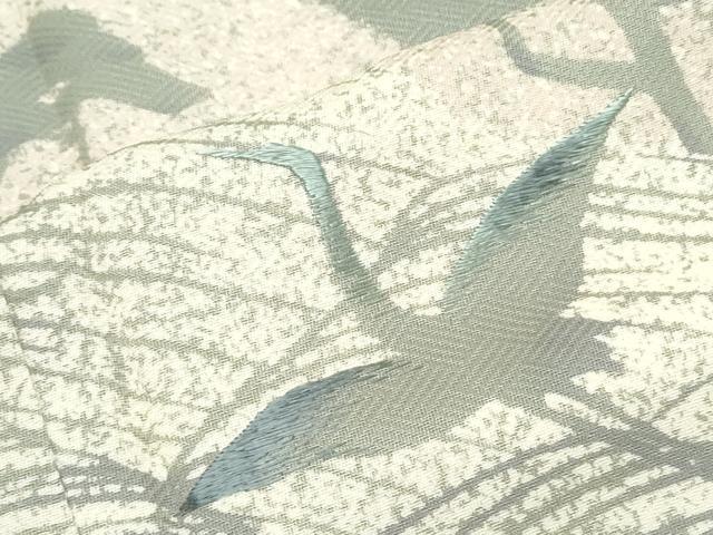 平和屋着物■訪問着 刺繍 道長飛鶴文 金彩 正絹 逸品 CABD5460th
