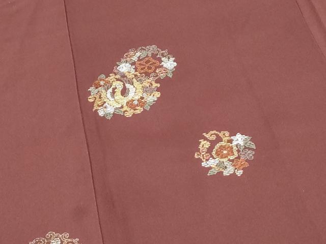 平和屋着物▼訪問着 総刺繍 竹屋町刺繍 正倉院花鳥文 金銀糸 正絹 逸品 CABD5479th