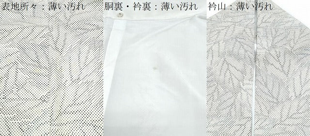 平和屋着物■上質な小紋 葉尽くし 正絹 逸品 CABD5531th