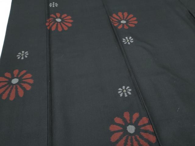 平和屋着物■上質な紬 舞花文 正絹 逸品 CABD5536th
