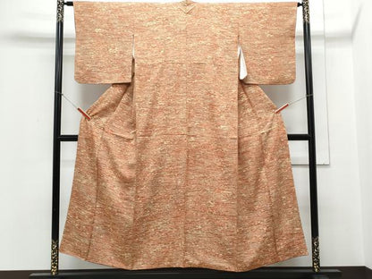 平和屋着物■上質な小紋 霞文 正絹 逸品 CABD5545th