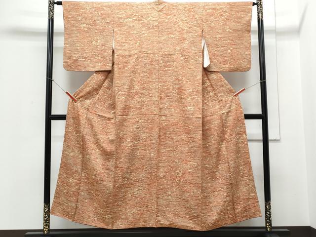 平和屋着物■上質な小紋 霞文 正絹 逸品 CABD5545th
