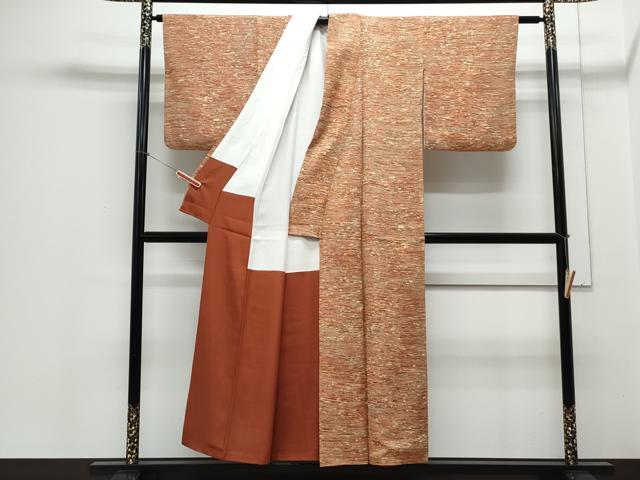 平和屋着物■上質な小紋 霞文 正絹 逸品 CABD5545th