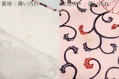 平和屋着物■小振袖 二尺袖 花唐草文 正絹 逸品 CABD5547th