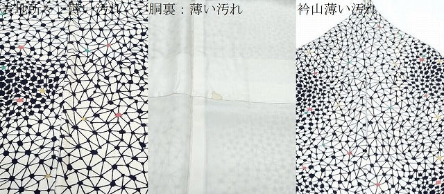 平和屋着物■上質な小紋　吉祥文　正絹　逸品　CABD5569th